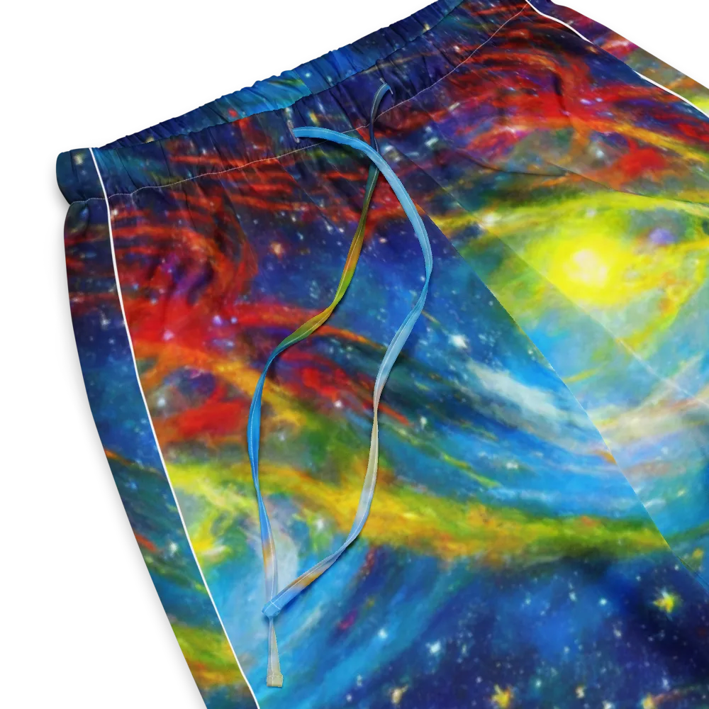 Deep-space Bloom on Women's Pajama Pants — Product details