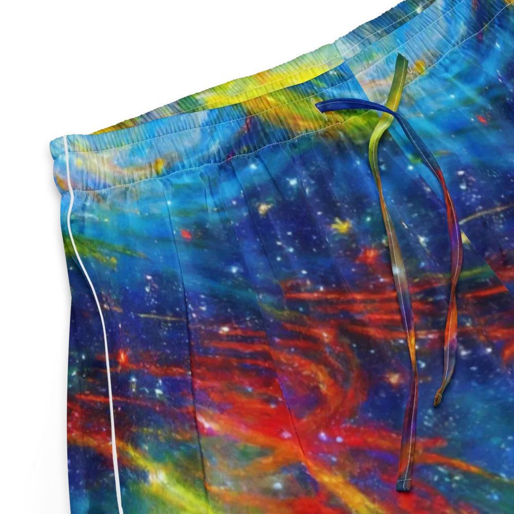 Deep-space Bloom on Women's Pajama Shorts — Product details