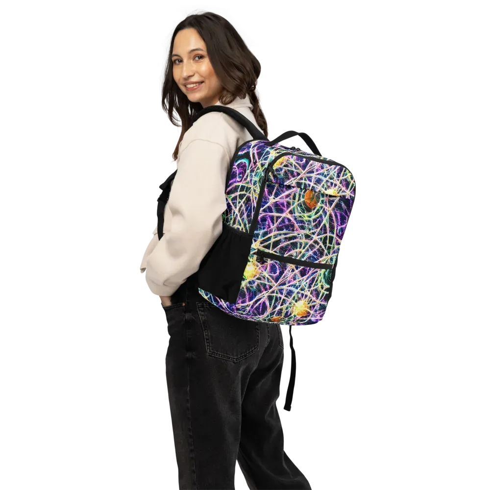 Wölfli Web on Utility Backpack — Back