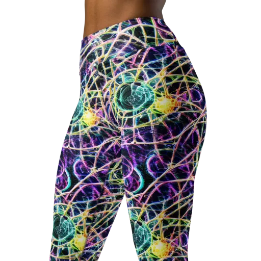 Wölfli Web on a Yoga Leggings
