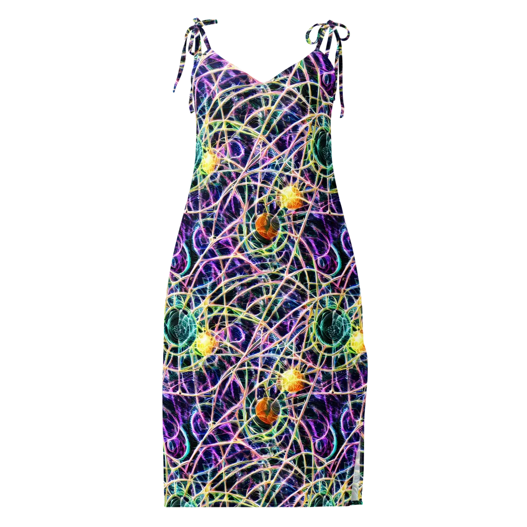 Wölfli Web on Slip Dress — Front