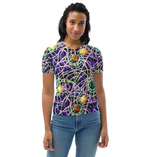 Wölfli Web on a Women's Crew Neck T-Shirt