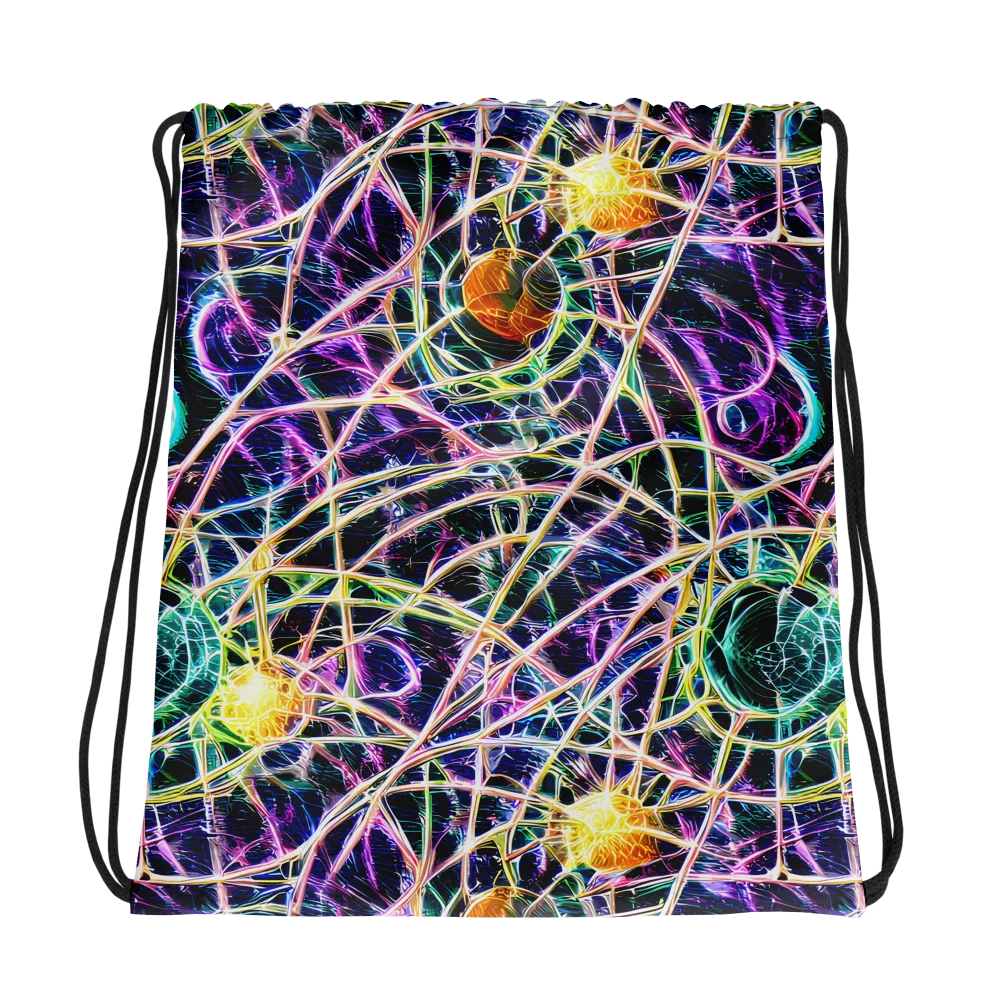 Wölfli Web on Drawstring Bag — Photo