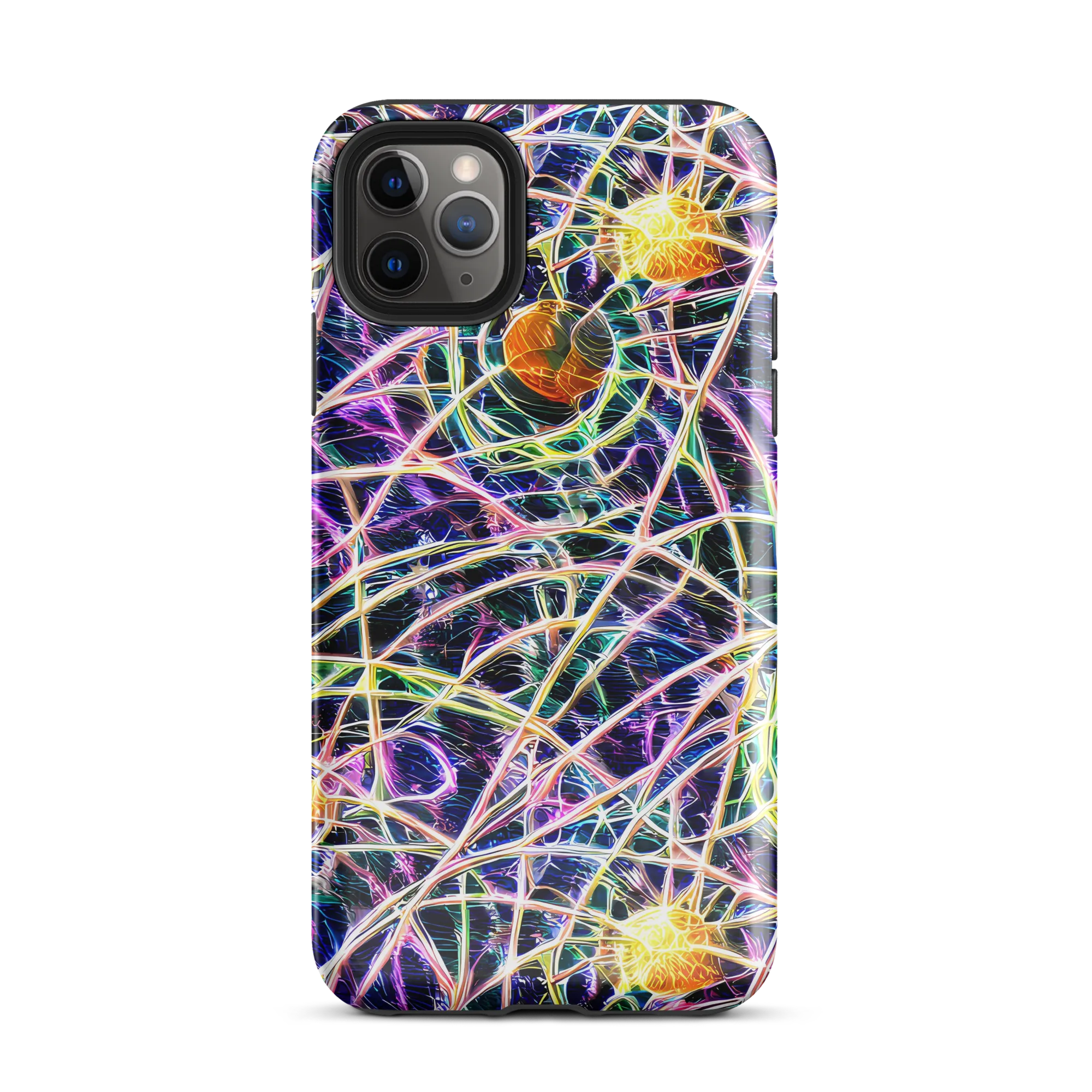 Wölfli Web on Tough Case for iPhone® — Front