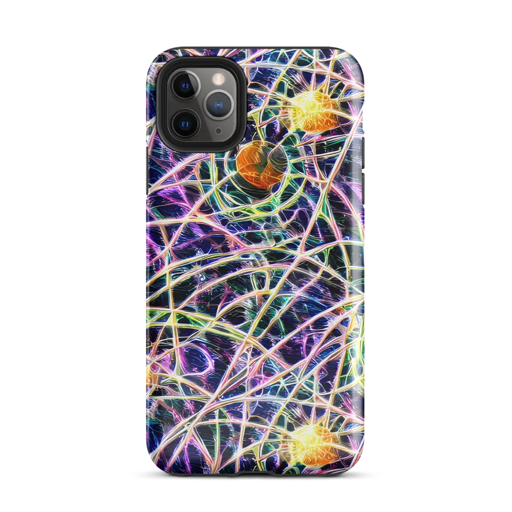 Wölfli Web on Tough Case for iPhone® — Front