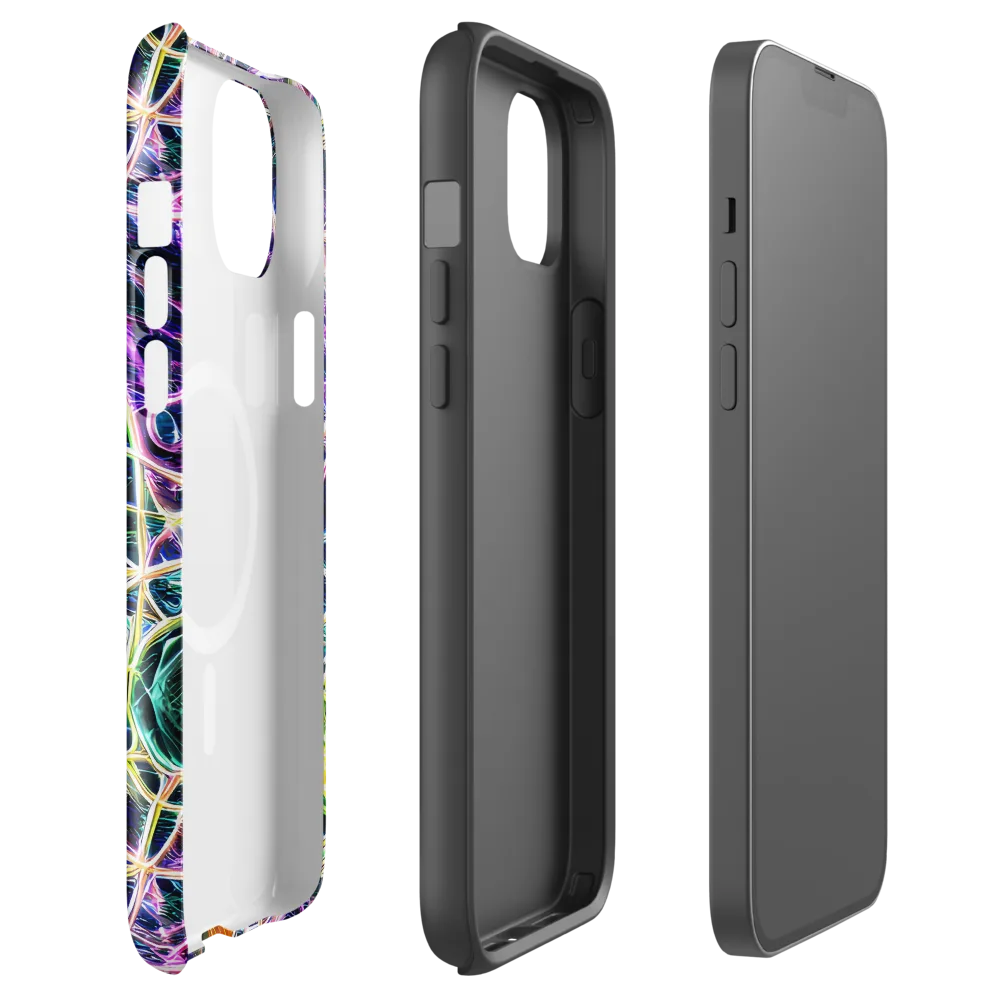 Wölfli Web on MagSafe Tough Case for iPhone® — Front
