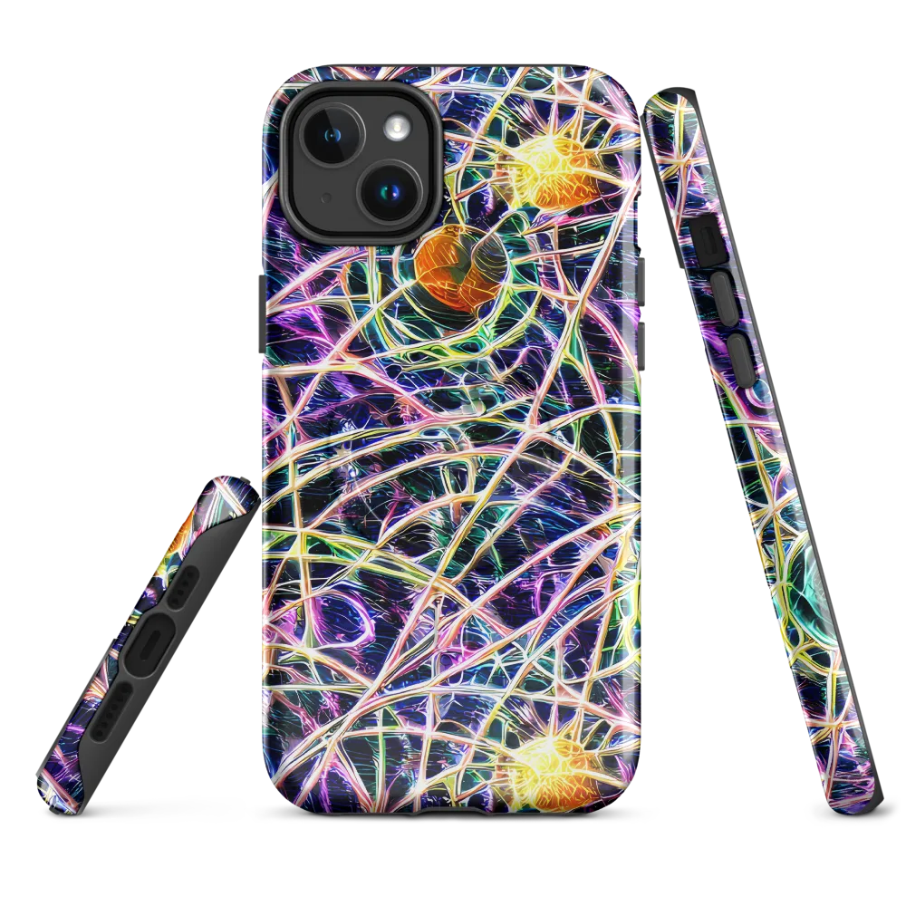 Wölfli Web on MagSafe Tough Case for iPhone® — Front