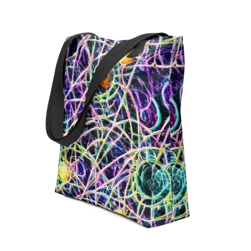 Wölfli Web on a Tote Bag