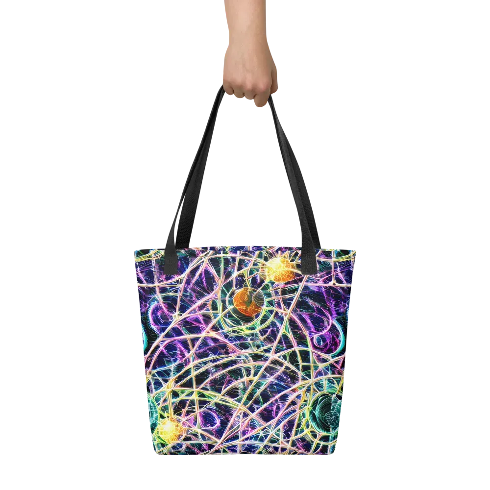 Wölfli Web on Tote Bag — Front