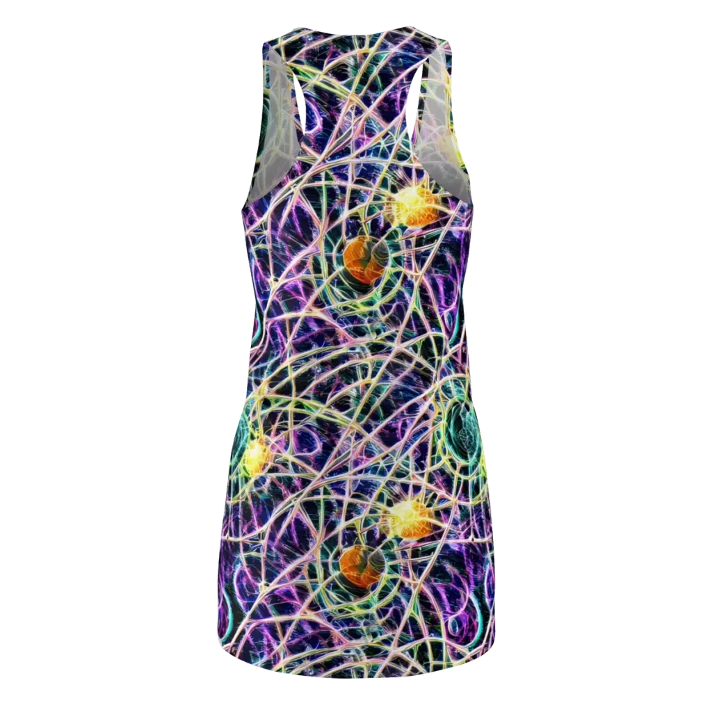 Wölfli Web on Racerback Dress — Back