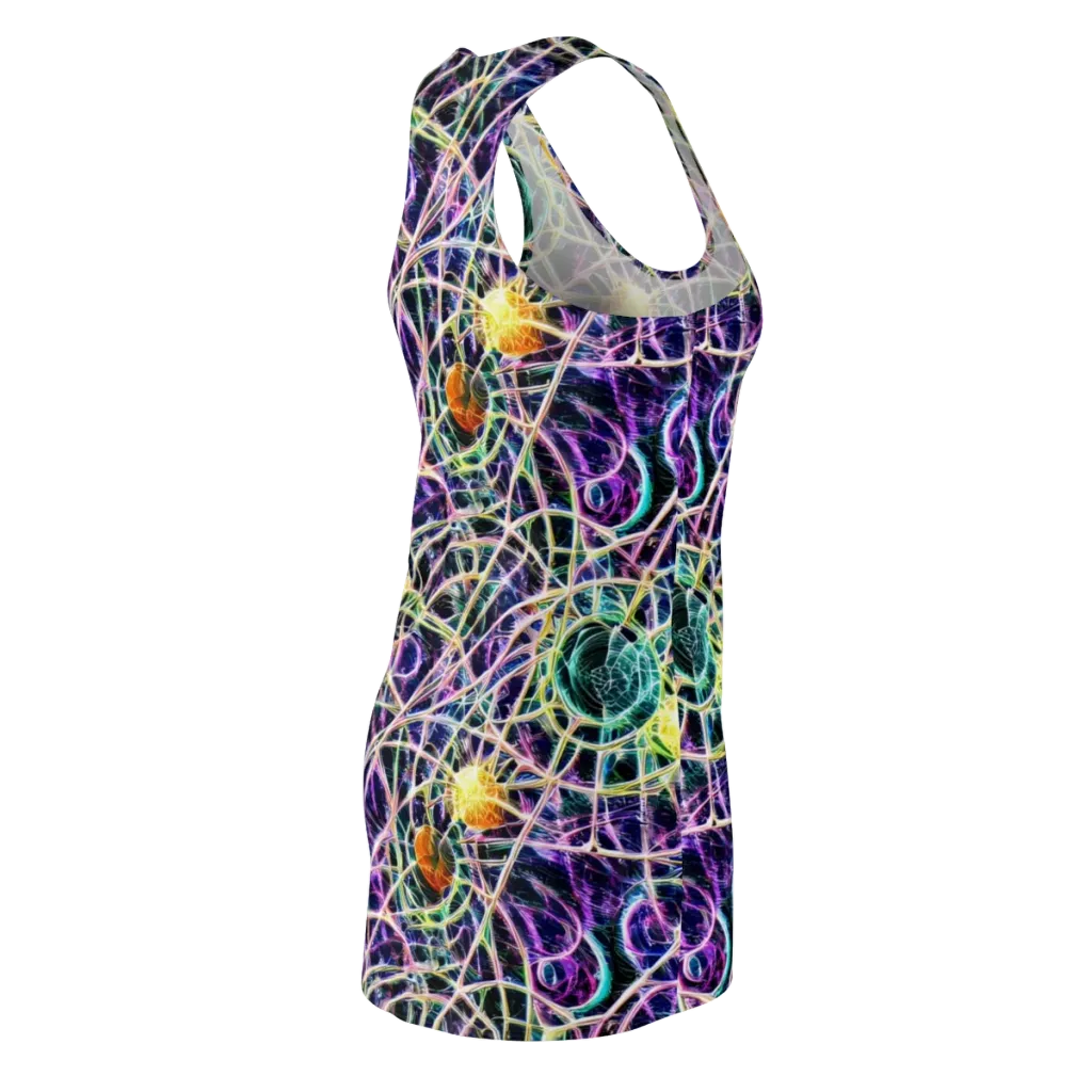 Wölfli Web on Racerback Dress — Back Side