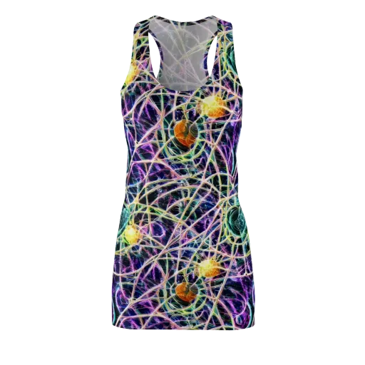 Wölfli Web on a Racerback Dress