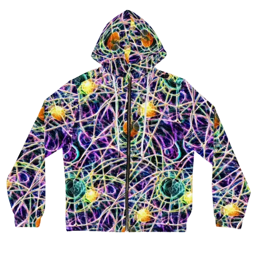 Wölfli Web on a Women's Full-Zip Hoodie