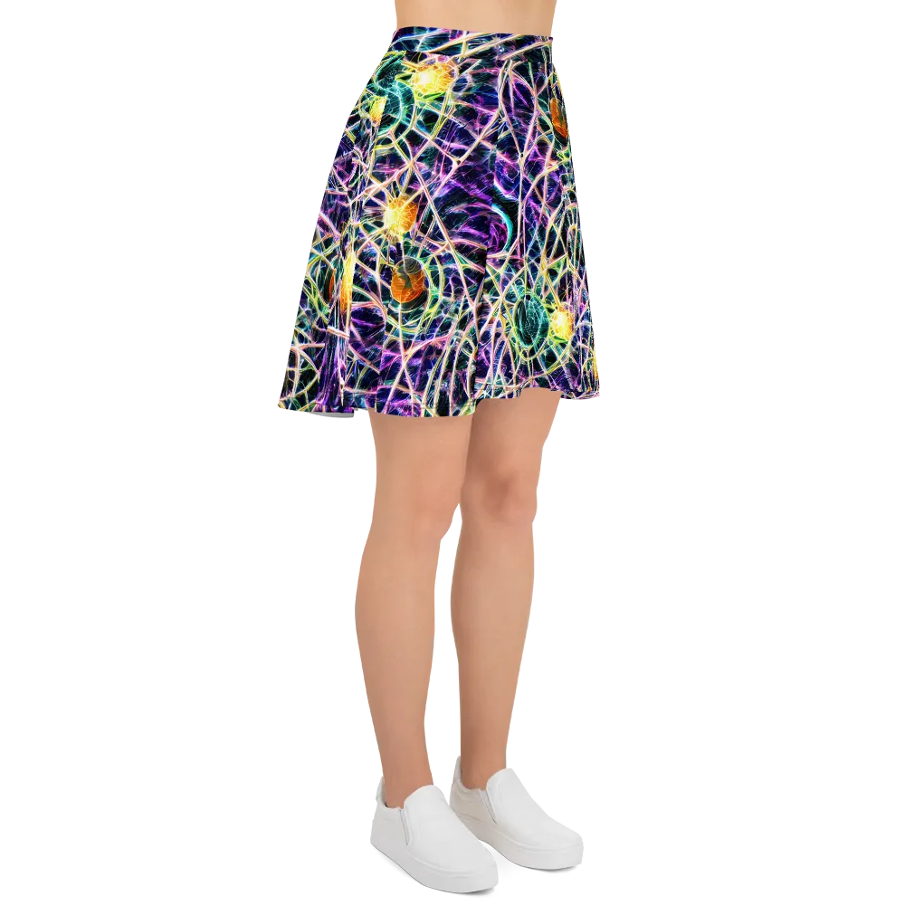 Wölfli Web on Skater Skirt — Right