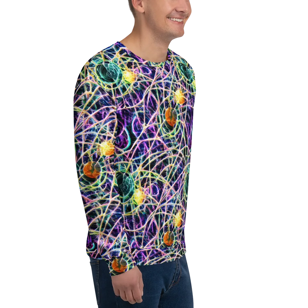 Wölfli Web on Sweatshirt — Right Front