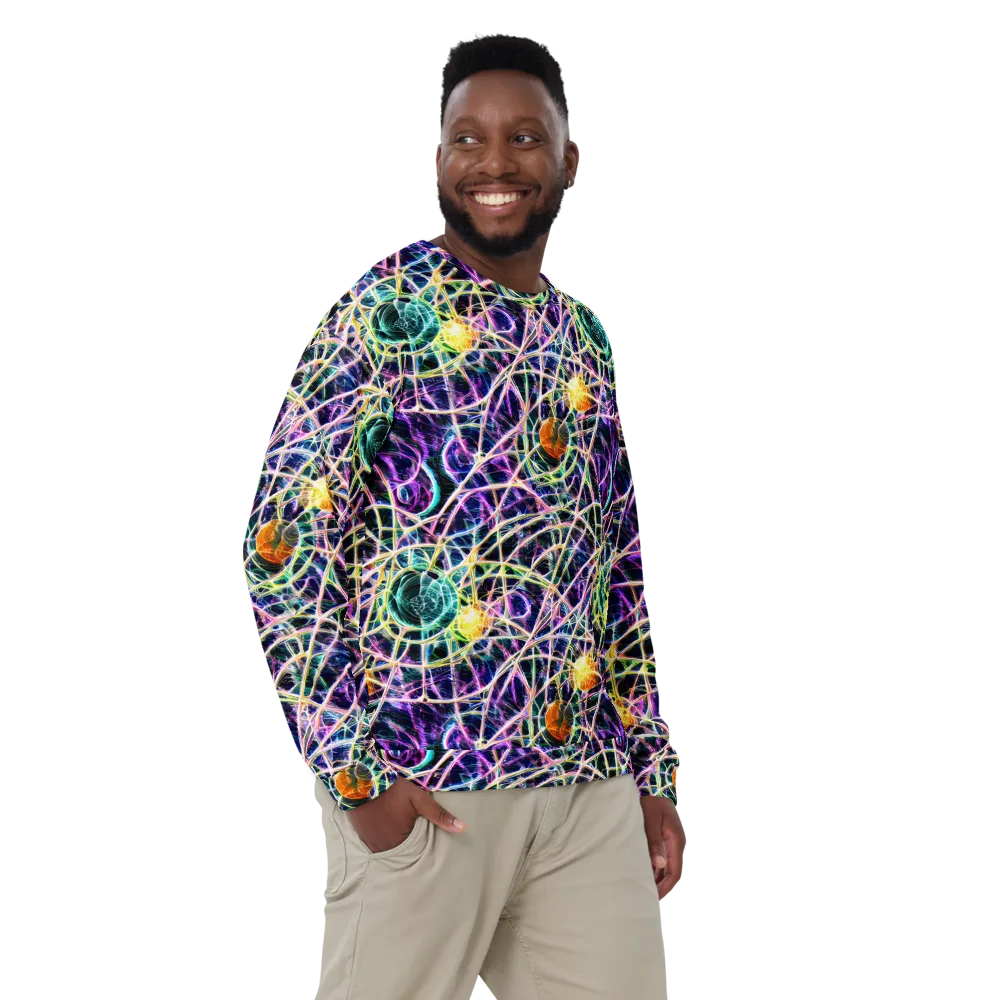 Wölfli Web on Sweatshirt — Front