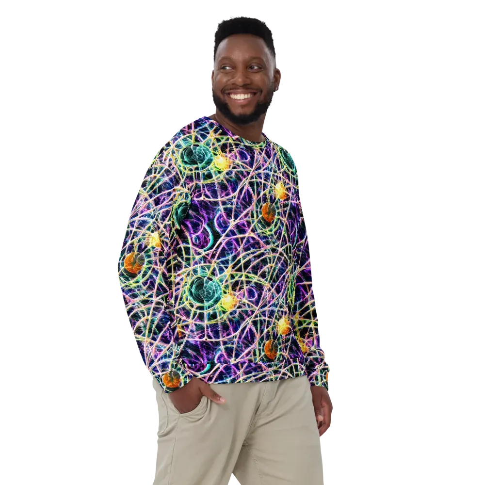 Wölfli Web on Sweatshirt — Front