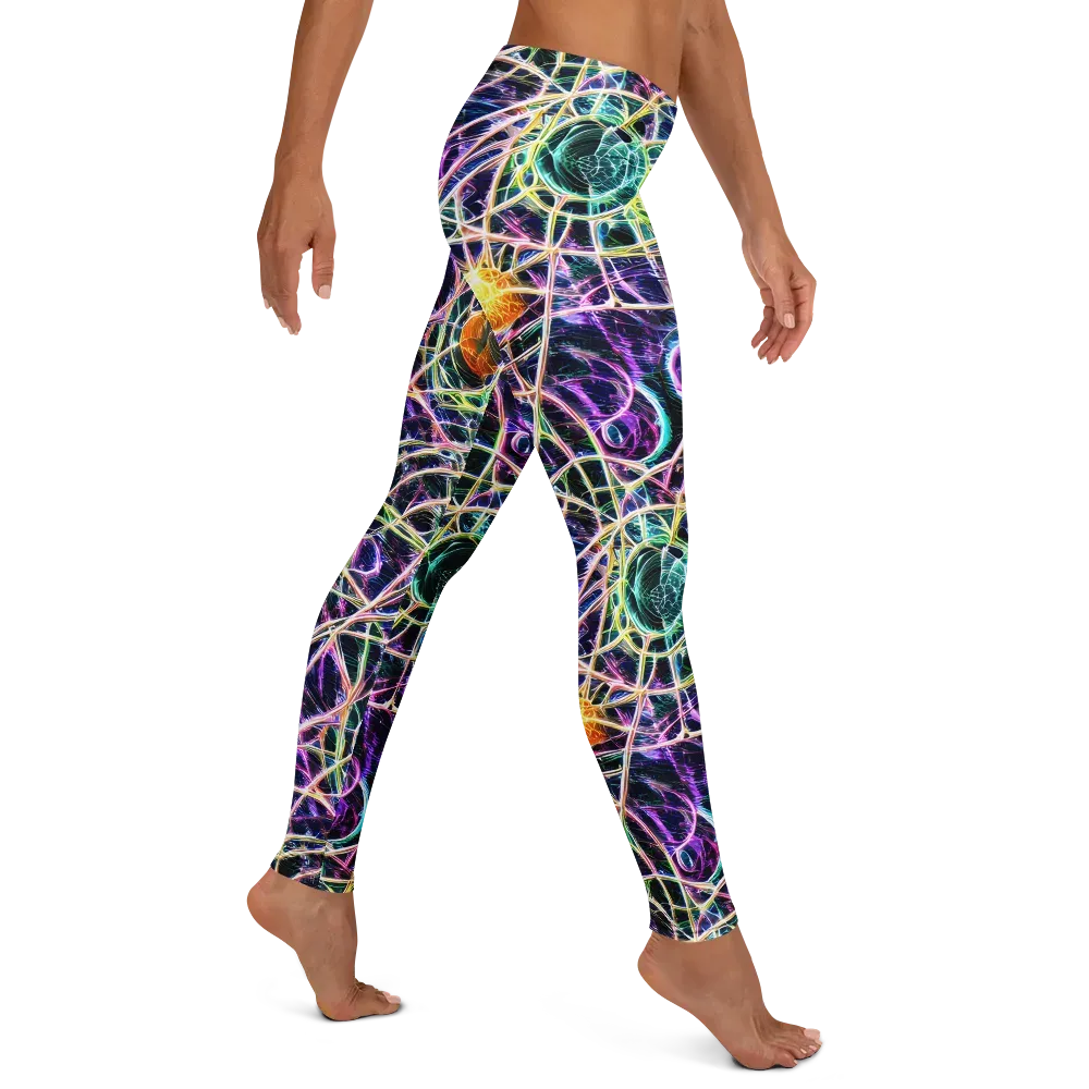 Wölfli Web on Leggings — Right