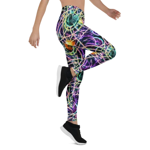 Wölfli Web on a Leggings