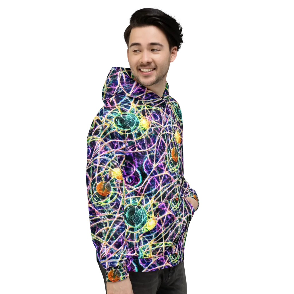 Wölfli Web on Hoodie — Right