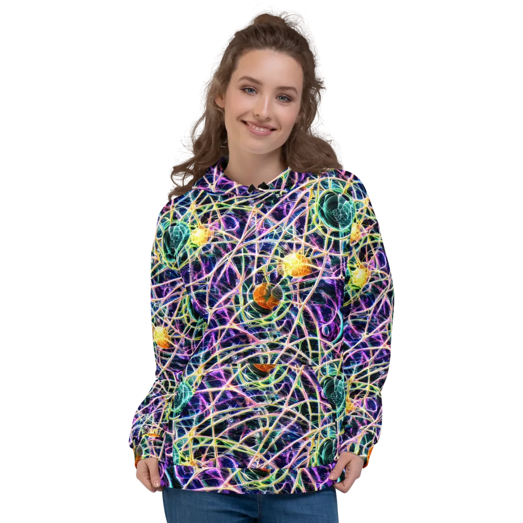 Wölfli Web on Hoodie — Front