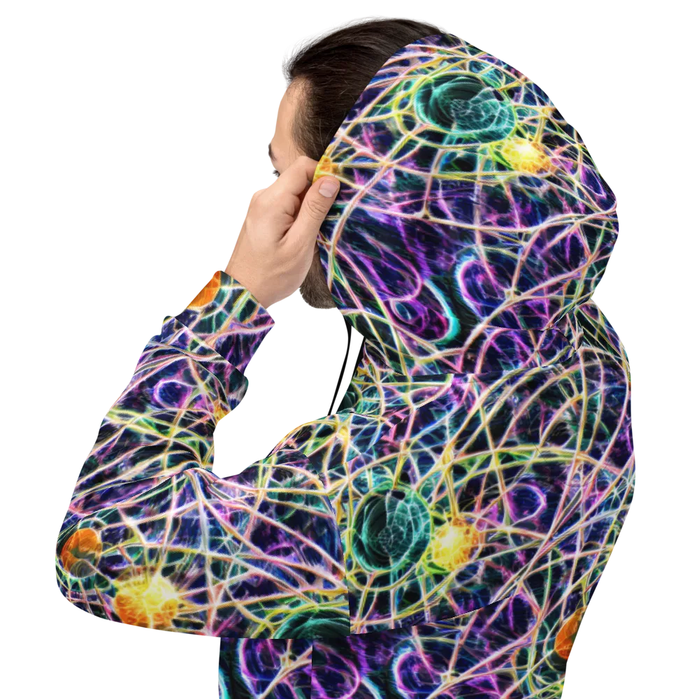 Wölfli Web on Hoodie — Back