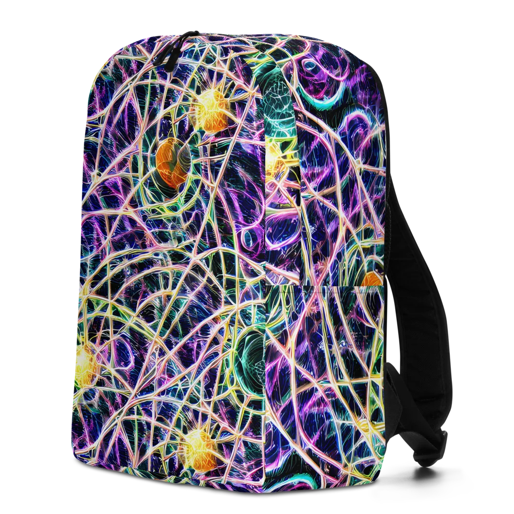 Wölfli Web on Minimalist Backpack — Left