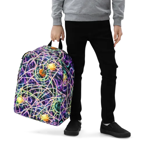 Wölfli Web on a Minimalist Backpack