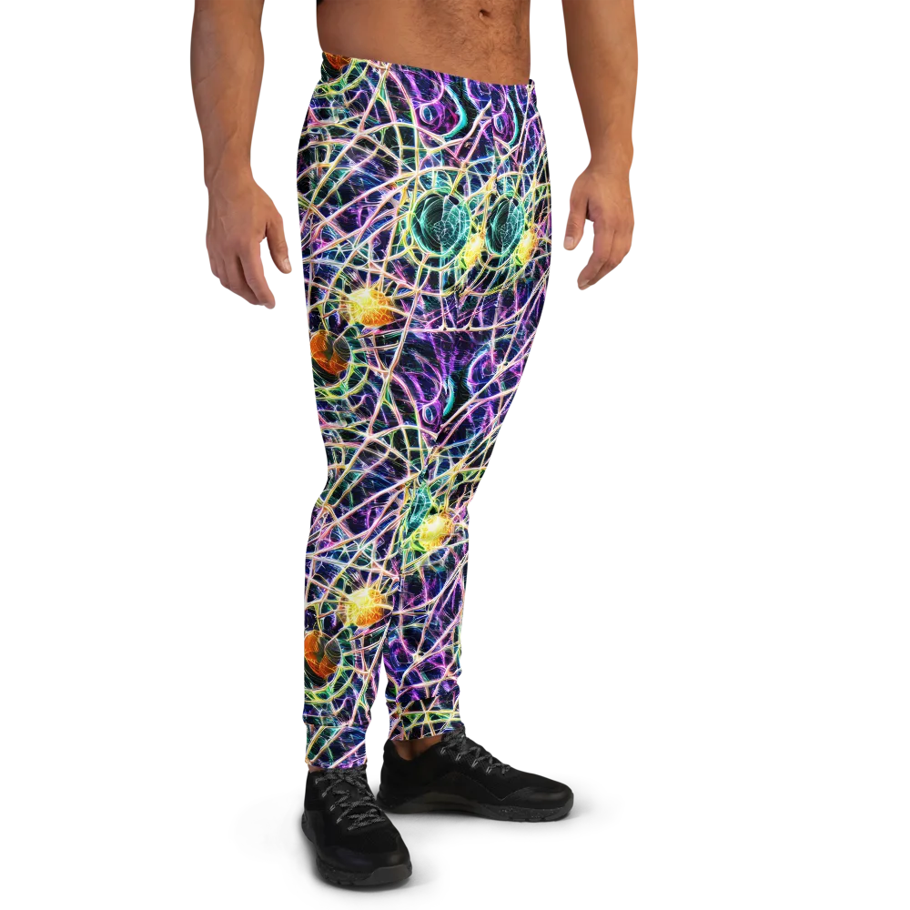 Wölfli Web on Men's Joggers — Right
