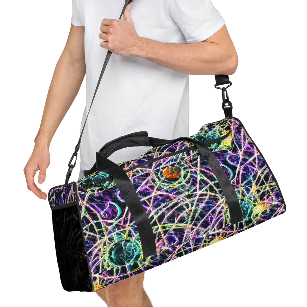 Wölfli Web on Duffle Bag — Right Front