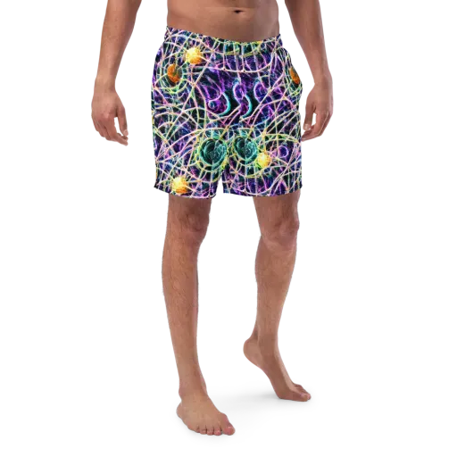 Wölfli Web on a Swim Trunks