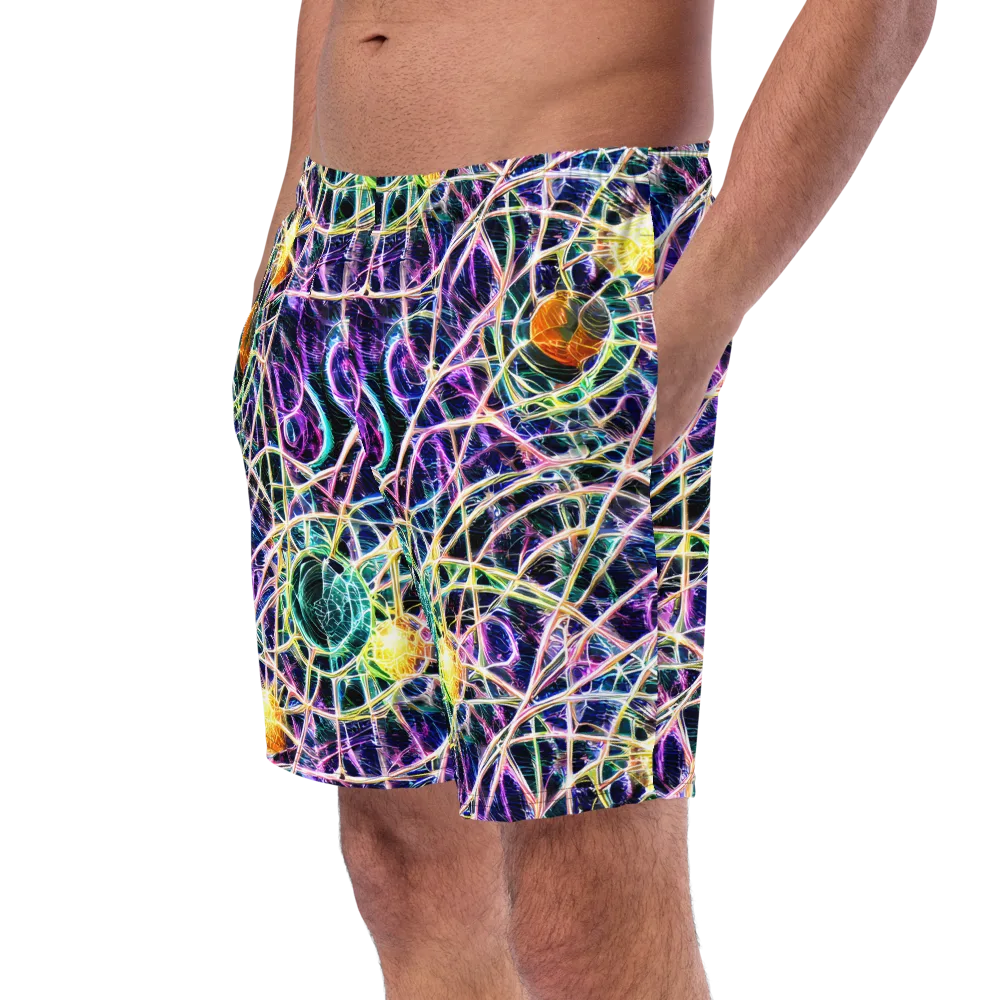 Wölfli Web on Swim Trunks — Left Front