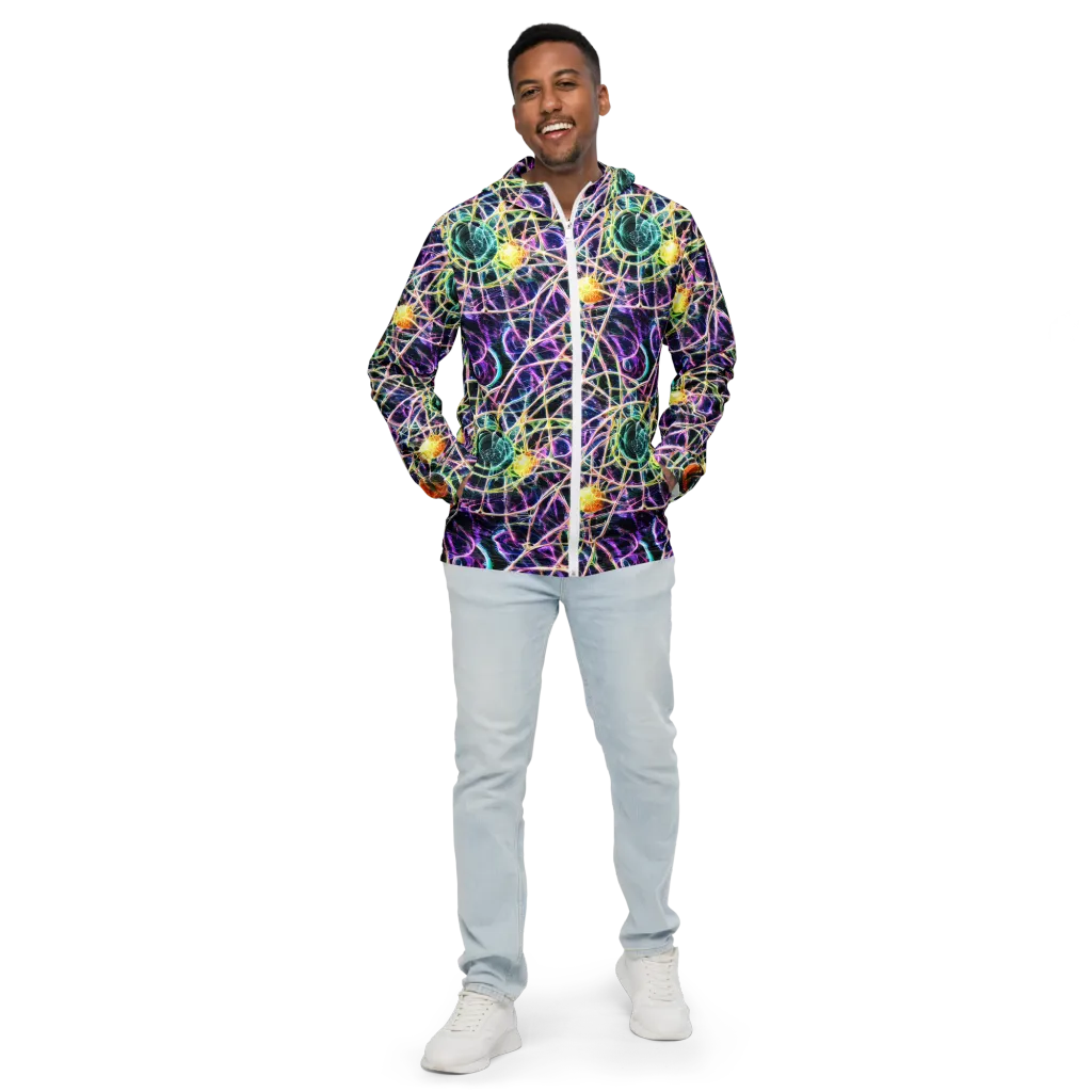 Wölfli Web on Men's Windbreaker — Front