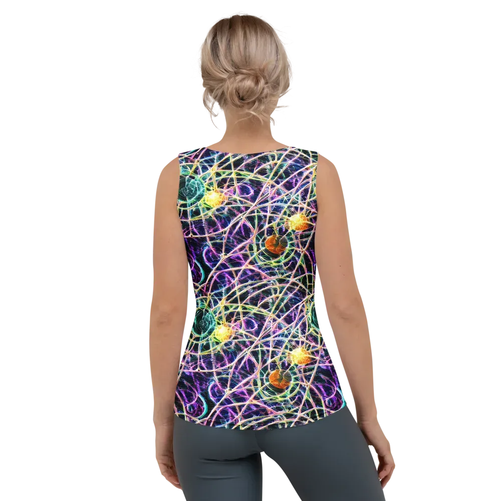 Wölfli Web on Women's Tank Top — Back