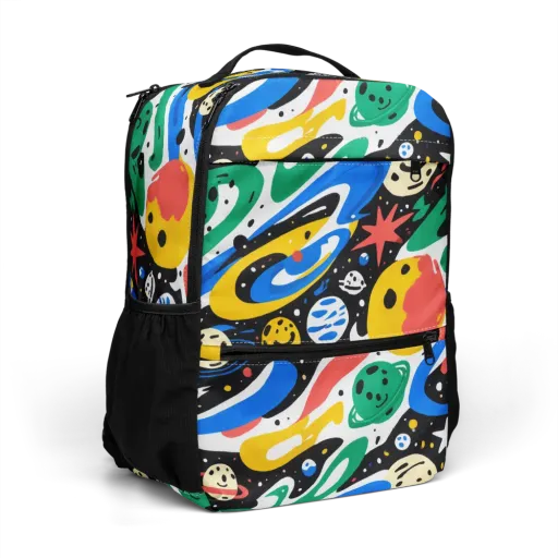 Rocket Carnival on a Utility Backpack