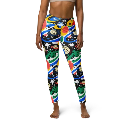 Rocket Carnival on a Yoga Leggings