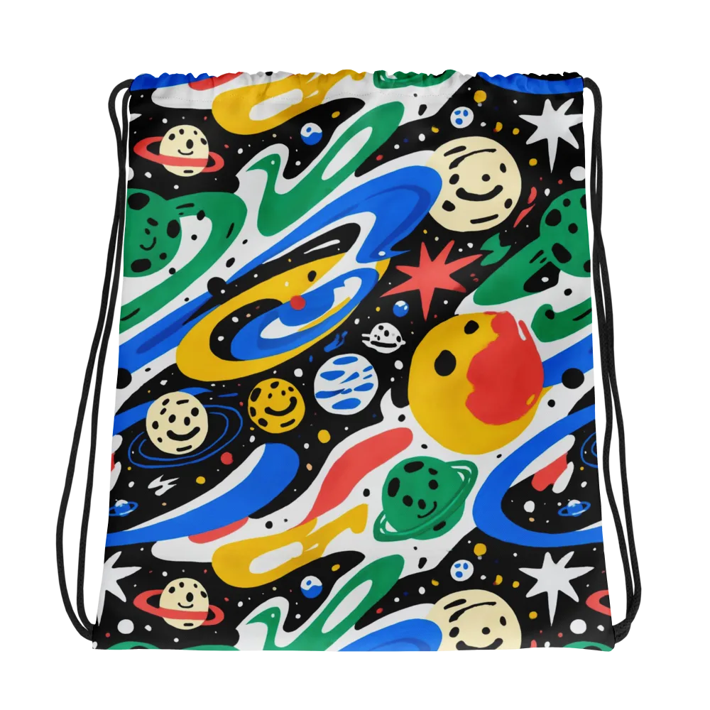 Rocket Carnival on Drawstring Bag — Photo