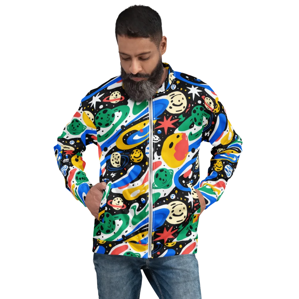 Rocket Carnival on Bomber Jacket — Front