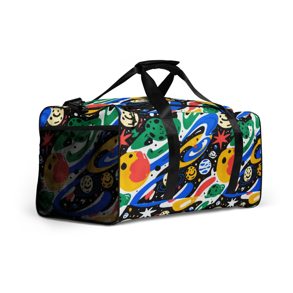 Rocket Carnival on Duffle Bag — Right Front