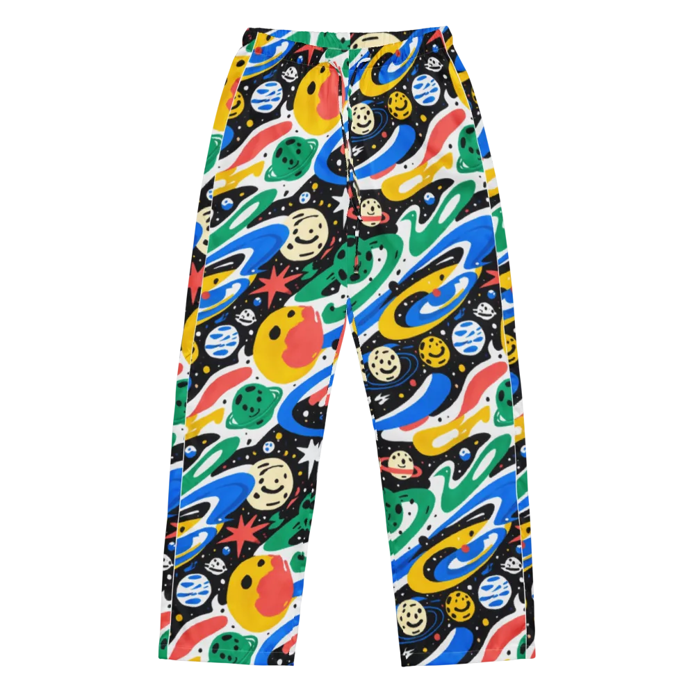 Rocket Carnival on Women's Pajama Pants — Front
