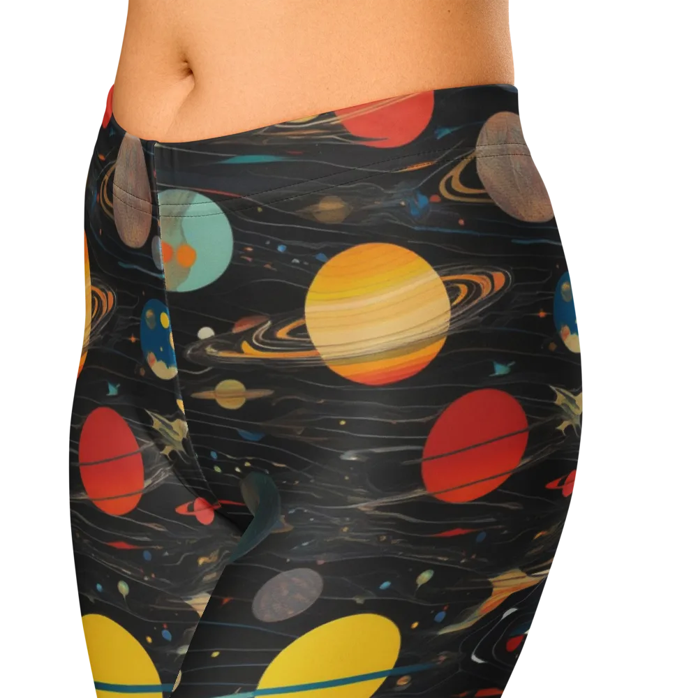 Black-sky Atlas on Capri Leggings — Zoomed-in