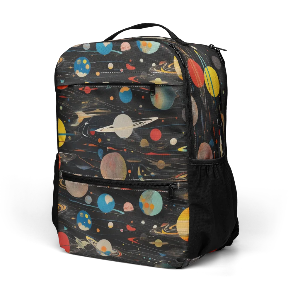 Black-sky Atlas on Utility Backpack — Left Front