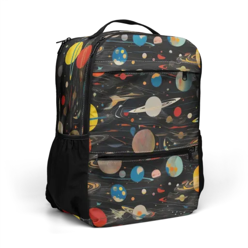 Black-sky Atlas on a Utility Backpack