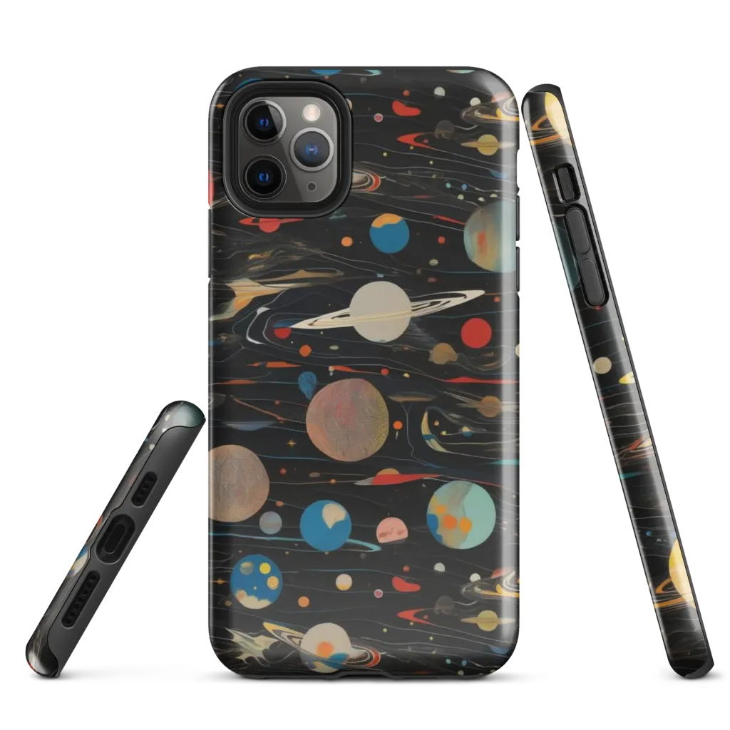 Black-sky Atlas on Tough Case for iPhone® — Front
