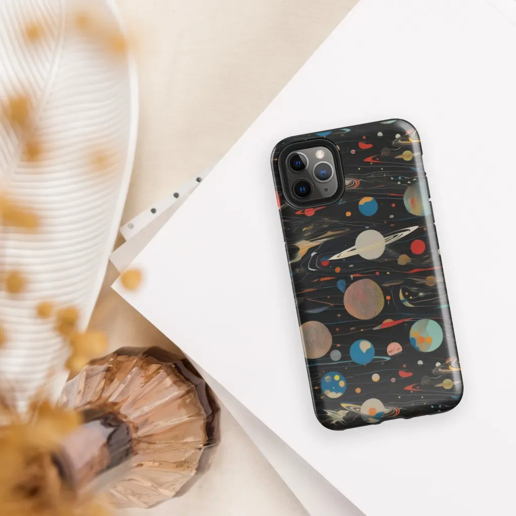 Black-sky Atlas on Tough Case for iPhone® — Front