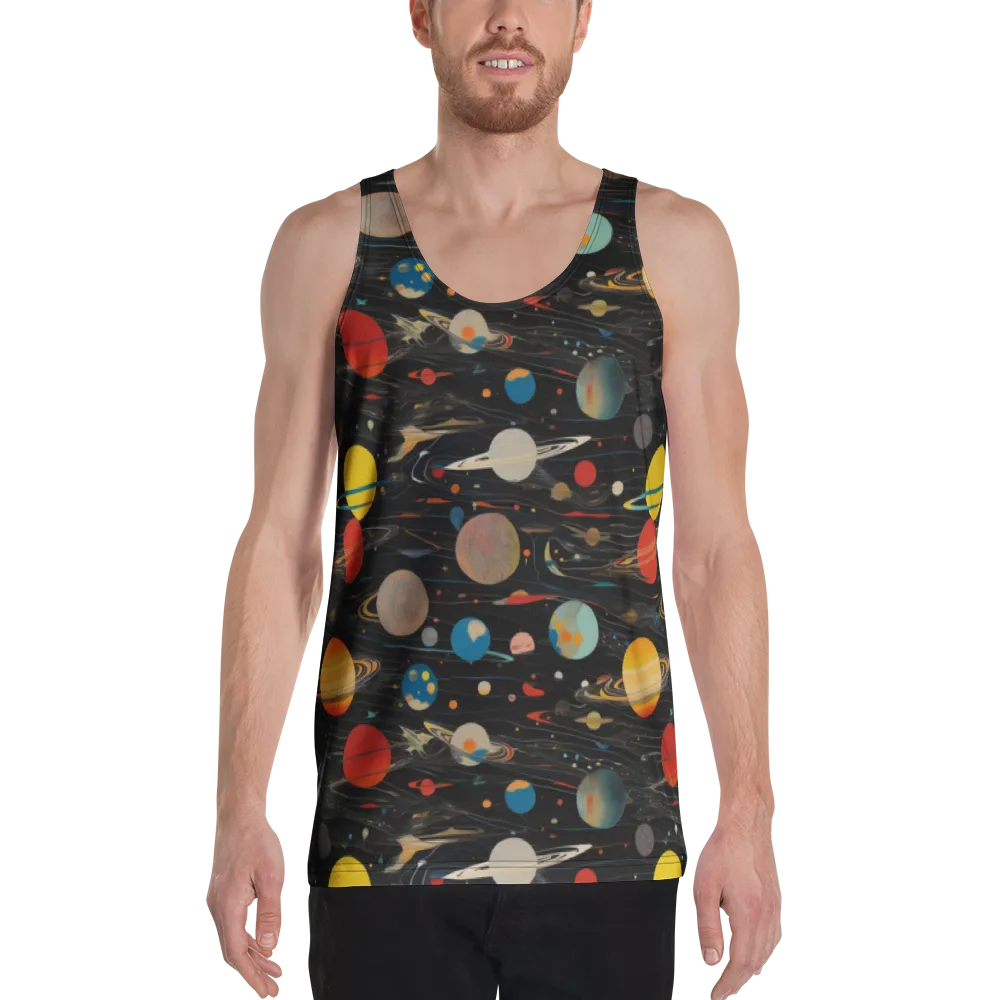 Black-sky Atlas on Men's Tank Top — Front