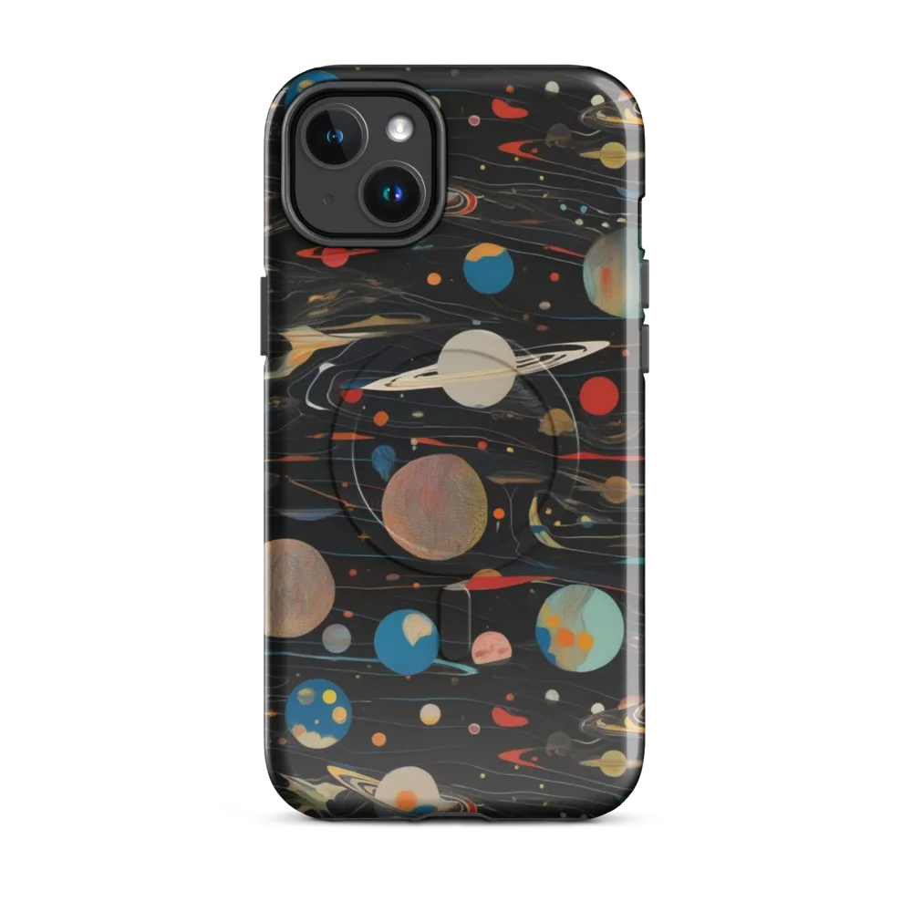 Black-sky Atlas on MagSafe Tough Case for iPhone® — Front