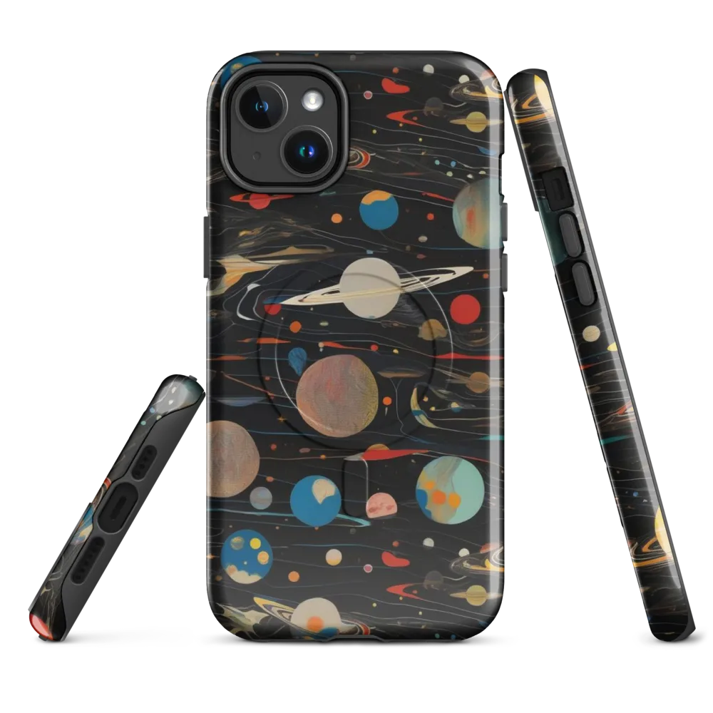 Black-sky Atlas on MagSafe Tough Case for iPhone® — Front