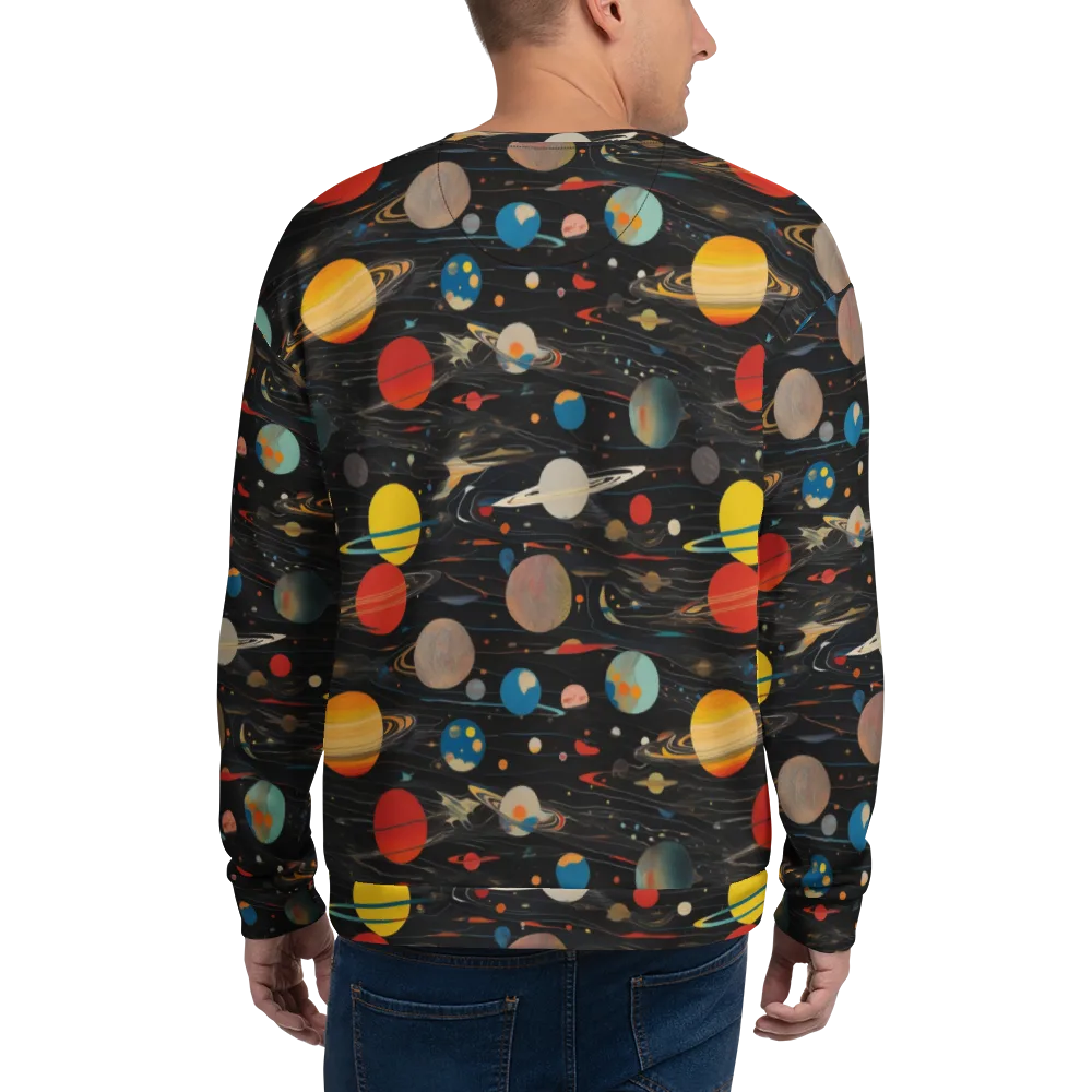 Black-sky Atlas on Sweatshirt — Back
