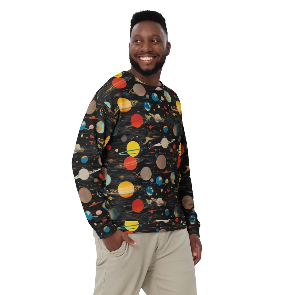 Black-sky Atlas on Sweatshirt — Front